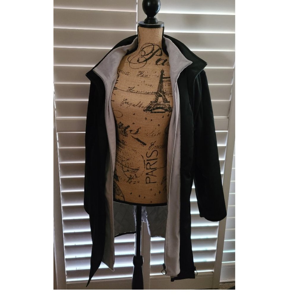 WeatherProof Women's Black Winter/Rain Jacket